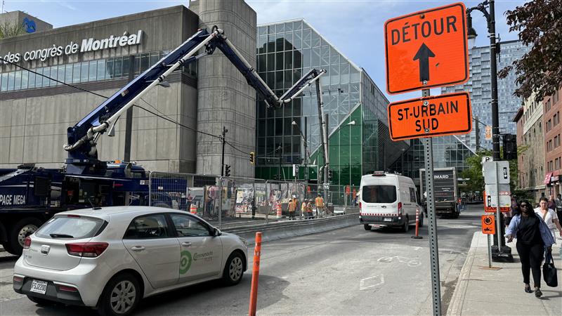 Route 136 in Montreal closed for eastbound traffic Aug. 3 to 6