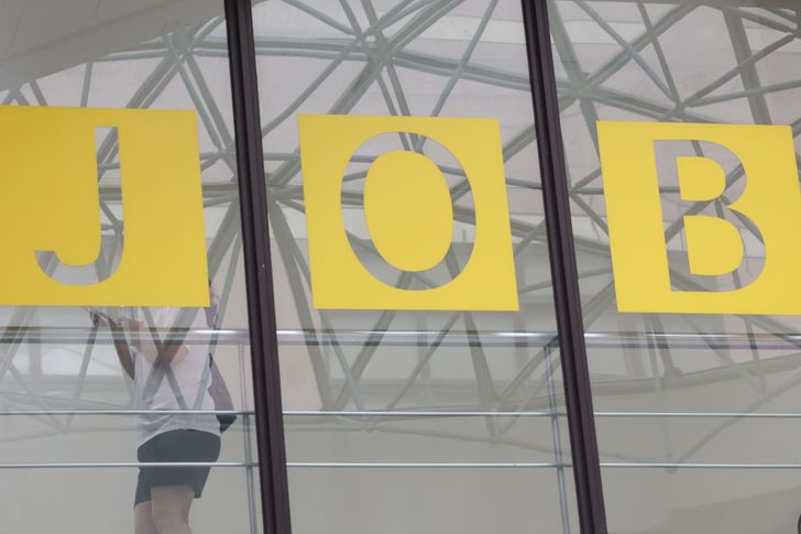 A career development center is seen through a glass window at a university in Seoul, July 23. Yonhap