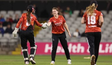 Women's County Cup - Kathryn Bryce leads with bat and ball as The Blaze seal T20 double
