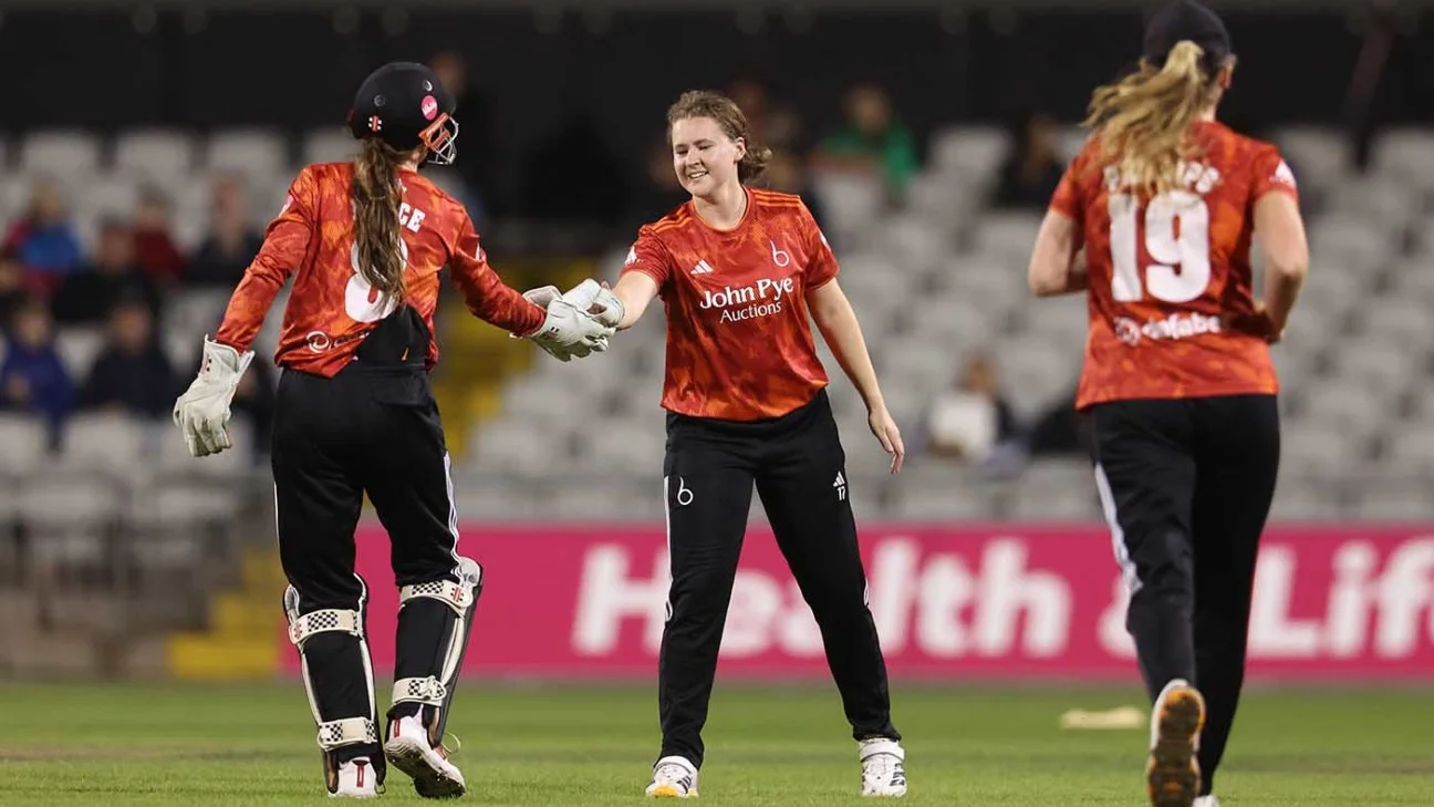 Women's County Cup - Kathryn Bryce leads with bat and ball as The Blaze seal T20 double