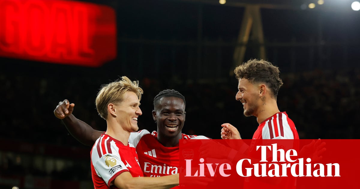 Arsenal 3-0 Coventry City: Premier League – as it happened | Premier League