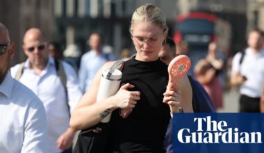 UK heatwaves may have cost economy £4.4bn in lost output so far this year, analysis finds | Economics