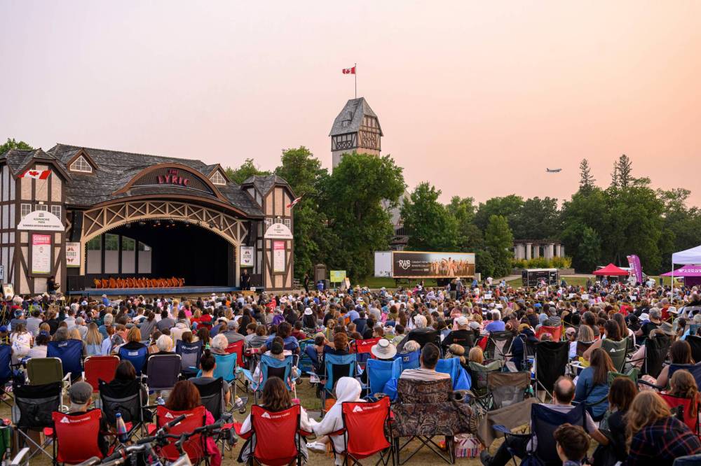 MIKE SUDOMA / FREE PRESS FILES
Last year, wildfire smoke hung over the city during the Royal Winnipeg Ballet’s Ballet in the Park series. This year, the entire event was cancelled because of heat.