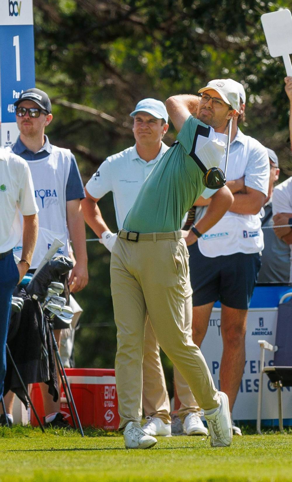 MIKE DEAL / FREE PRESS
Manitoba Amateur champion Rory Neill got off to a hot start but finished tied for 131st after the opening round Thursday.