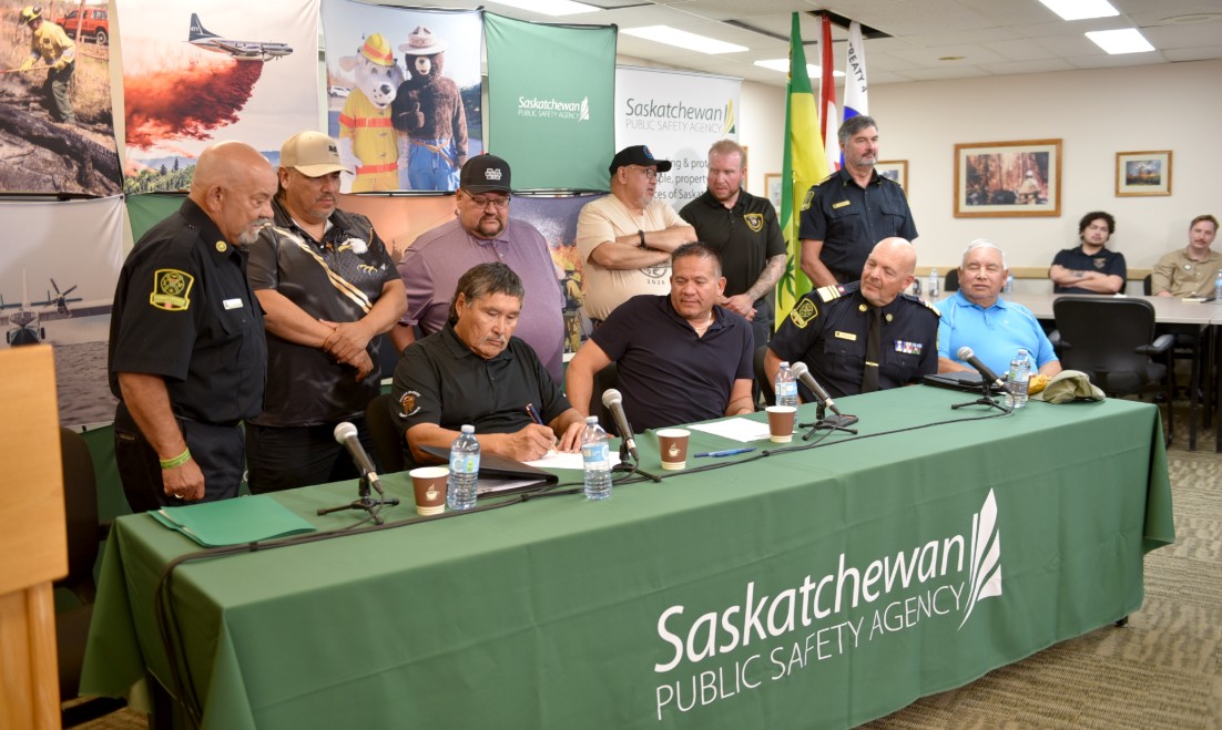 Meadow Lake, Prince Albert tribal councils join forces with SPSA for wildfire plan  