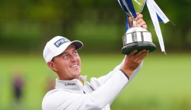 Signed, sealed, delivered: Former grocery driver Joe Dean wins British Masters with wife as caddie