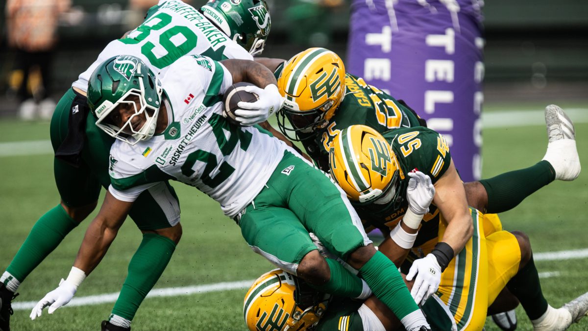 Saskatchewan Roughriders win the rematch, defeat Elks in Edmonton