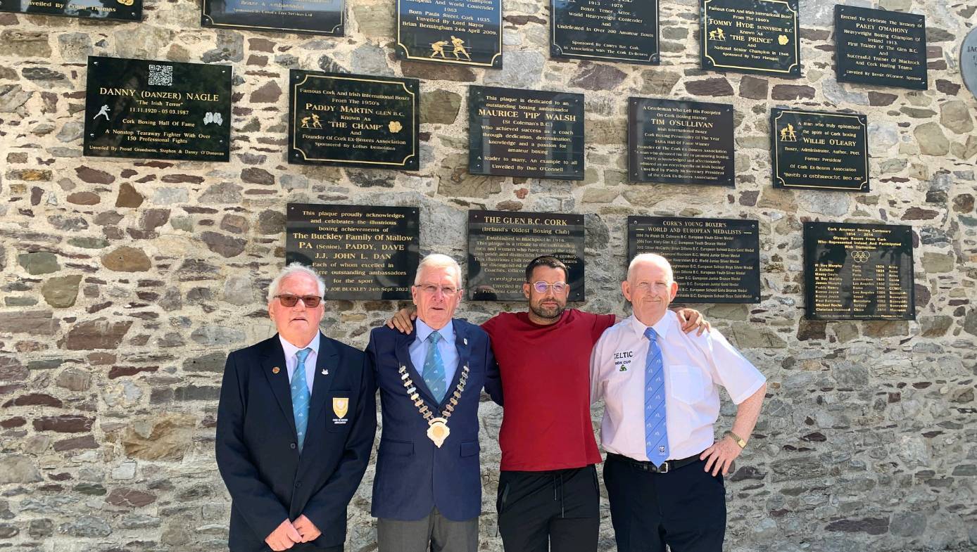 Cork Boxing Wall of Fame gets a new member