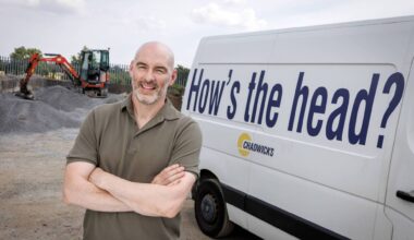 Richie Sadlier promoting the How's the Head? campaign, aimed at raising awareness of mental health among tradespeople and those in the broader construction industry