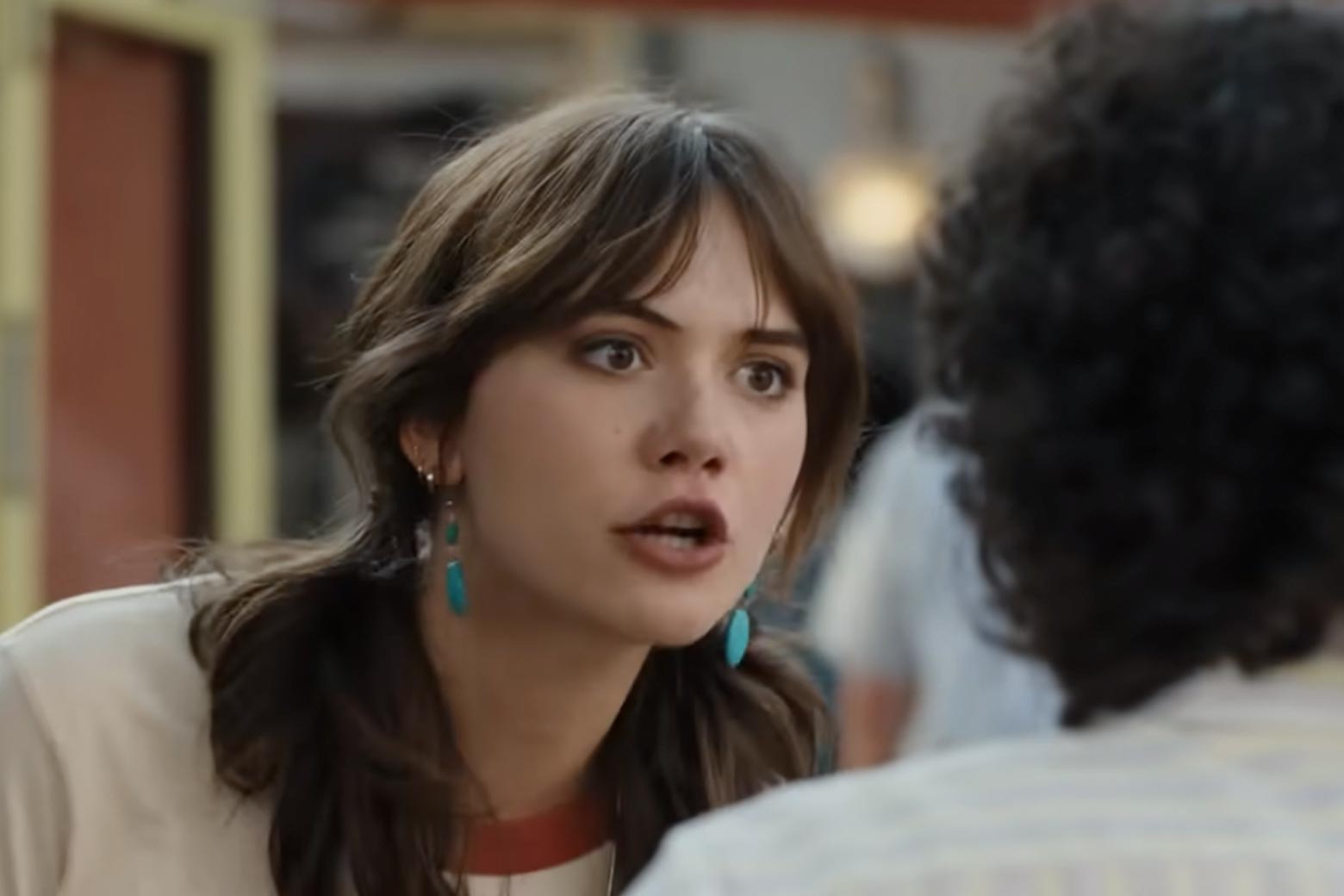 Emilia Jones in a scene from the movie.