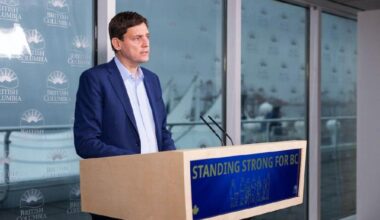‘Indefensible’: B.C. Premier Eby responds to collapsed Canada-U.S. trade talks