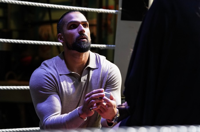 Ravi asks Priya to marry him in a scene from EastEnders