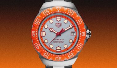 TAG Heuer's New Formula 1 Solargraph Is One of Its Most Affordable—and Brightest—Watches