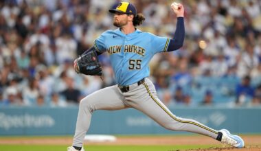 Milwaukee Brewers rally for three runs in ninth to beat stun Los Angeles Dodgers