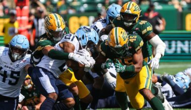 Canadian rookie running back Isaiah Smith registers solid debut start with Argos