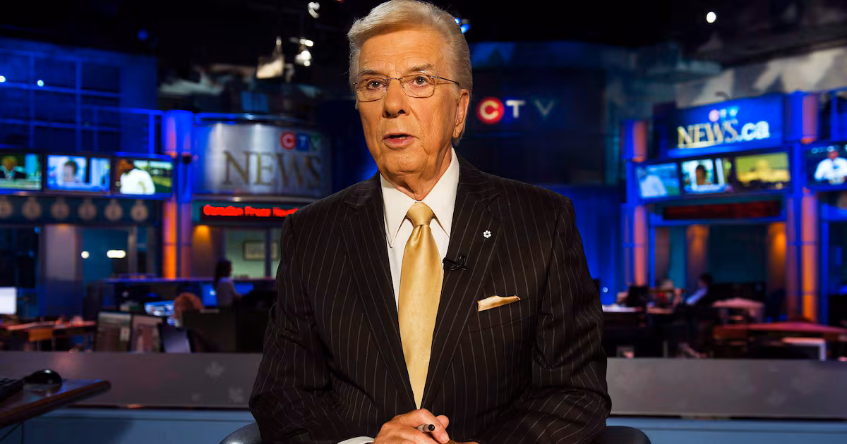 Former CTV News chief anchor Lloyd Robertson dies at 92 - CTV News