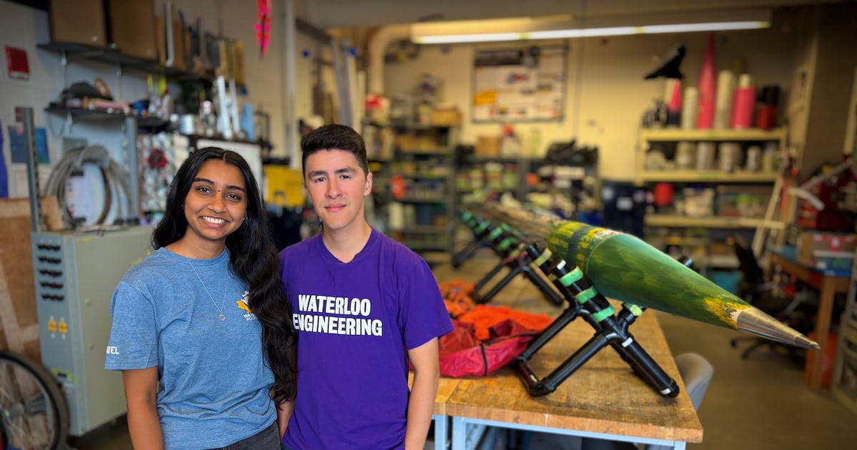 University of Waterloo students launch rocket 63,497 feet into record books - CTV News