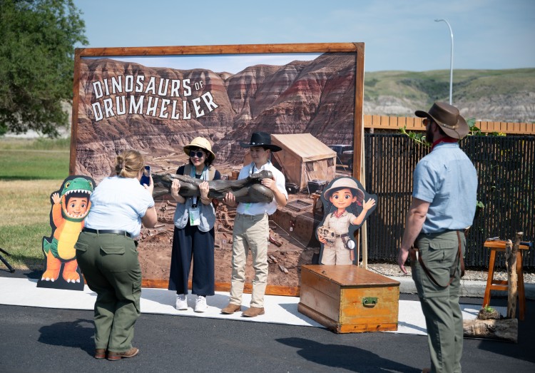 Hundreds Come To Drumheller As Part Of A Large Conference In Calgary This Weekend