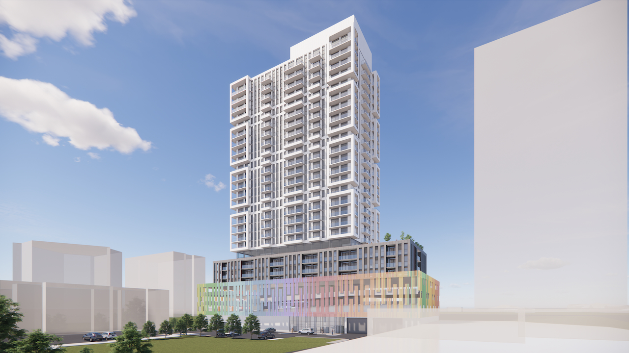 26-Storey Infill Rental Tower Proposed Near Port Credit GO