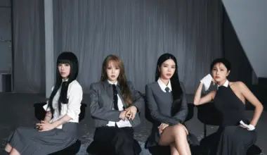 South Korean girl group Mamamoo consists of (from left) Solar, Wheein, Moonbyul and Hwasa.