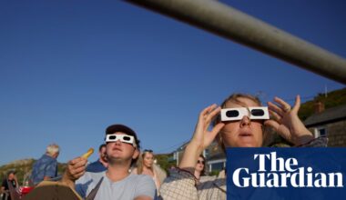 ‘A magical eeriness’: Cornwall comes together for communal moment during solar eclipse | Solar eclipses
