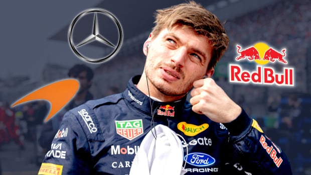 Verstappen has been linked with McLaren and Mercedes.