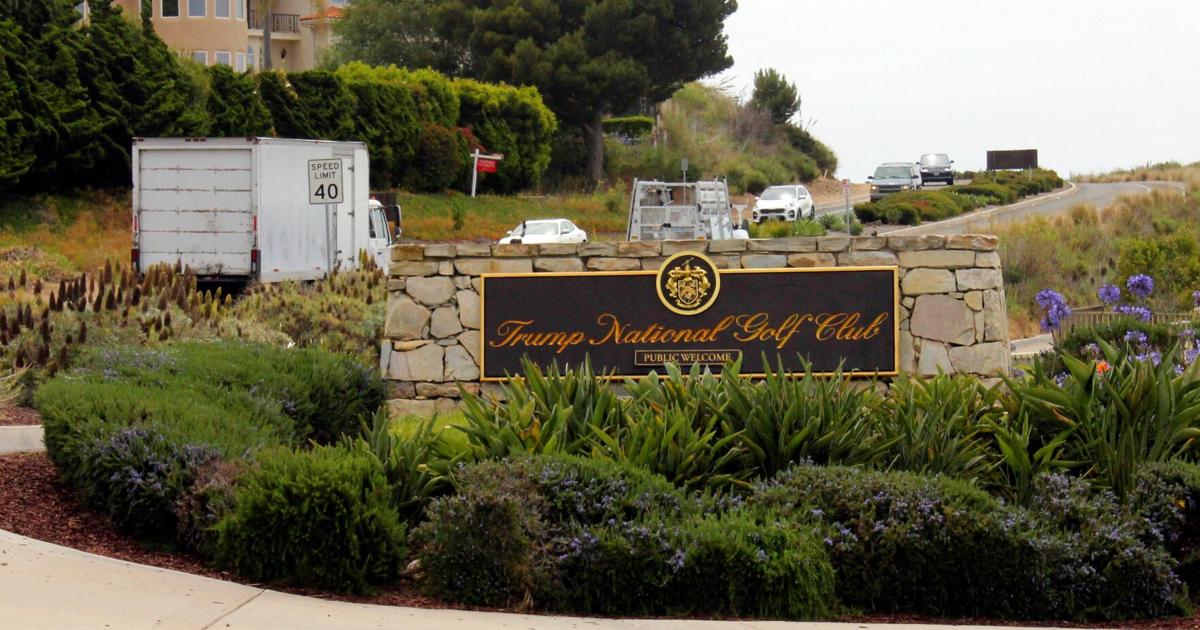A man carrying ammo was monitoring security at Trump golf course near Los Angeles, authorities say | National News