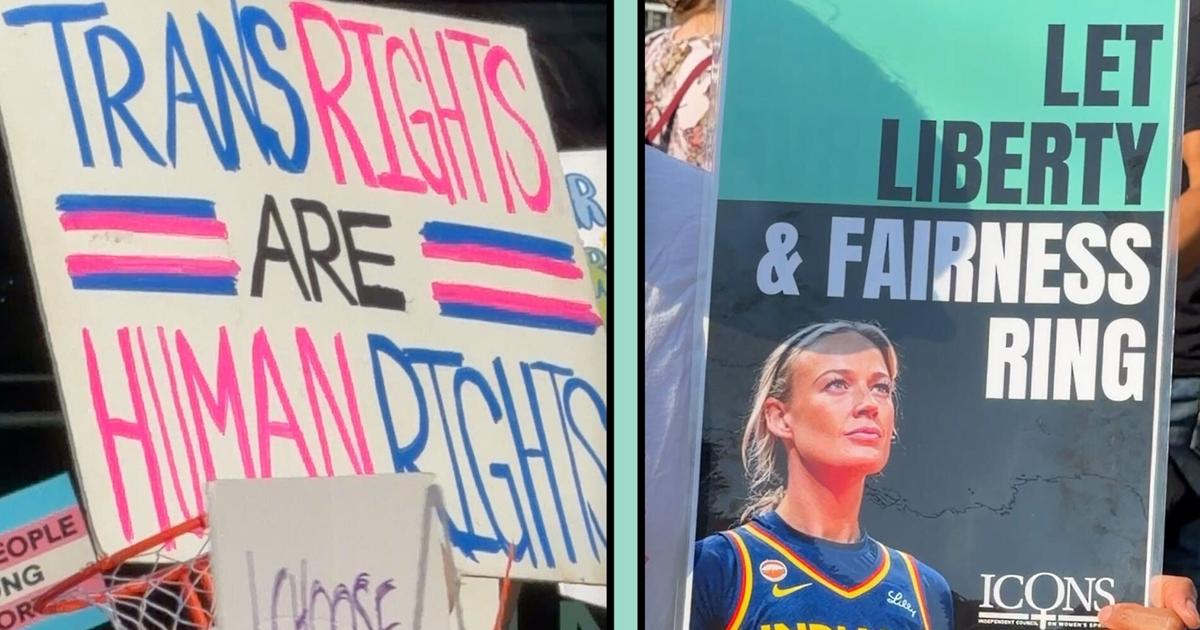 Protests at WNBA game mirrors U.S. trans-athlete debate