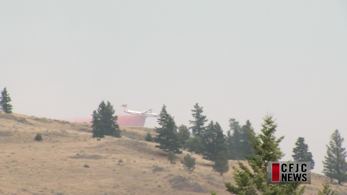 UPDATE: Jacko Lake wildfire south of Kamloops being held at 44 hectares