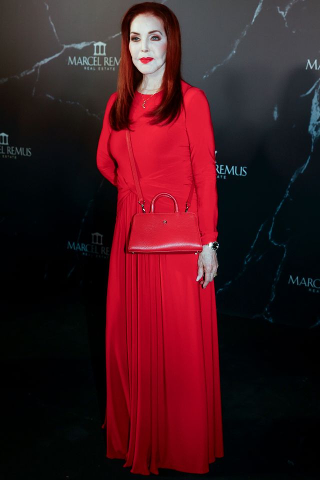 Priscilla Presley attends the Remus Lifestyle Night event in Mallorca, Spain, on Thursday, July 30.Credit: BACKGRID