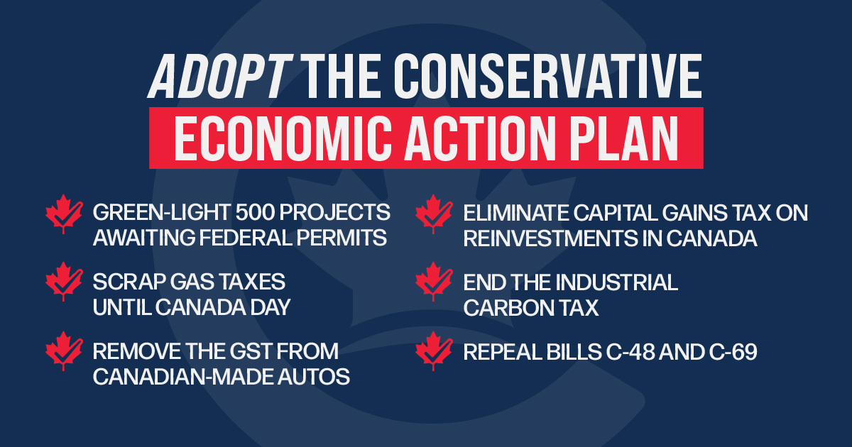 Adopt the Conservative Economic Action Plan