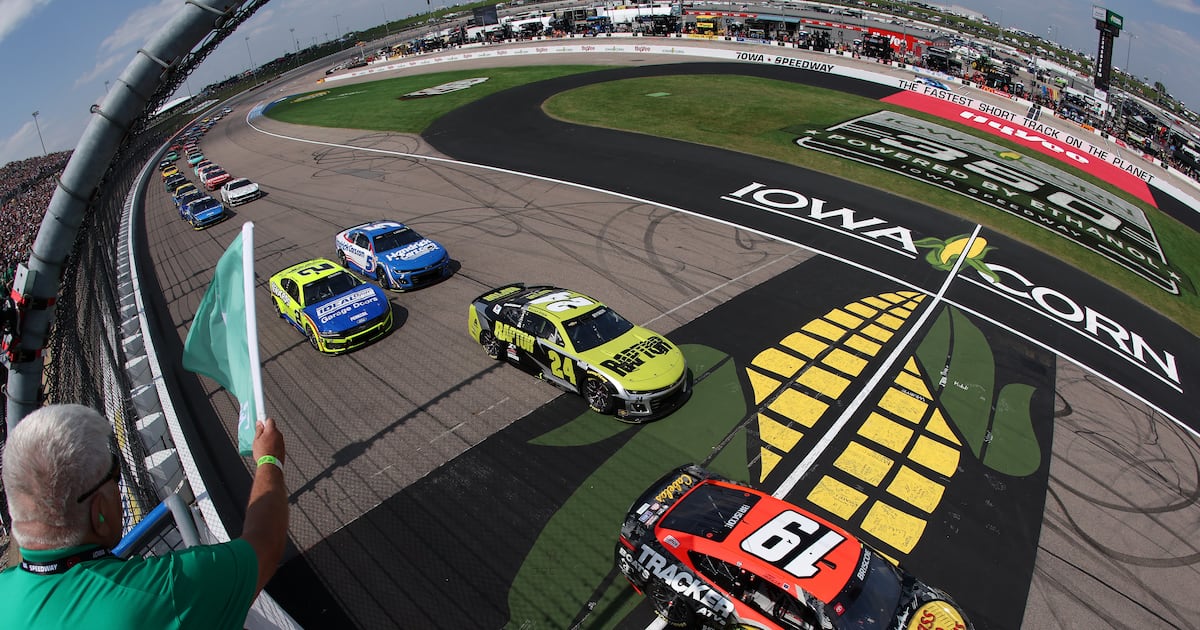 NASCAR starts engines on USA Sports era with race weekend at sold-out Iowa Speedway