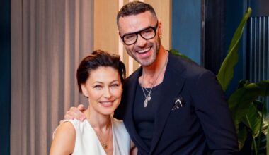 Matt and Emma Willis reunite with Love Is Blind UK couple Jasmine and Bobby to meet their baby