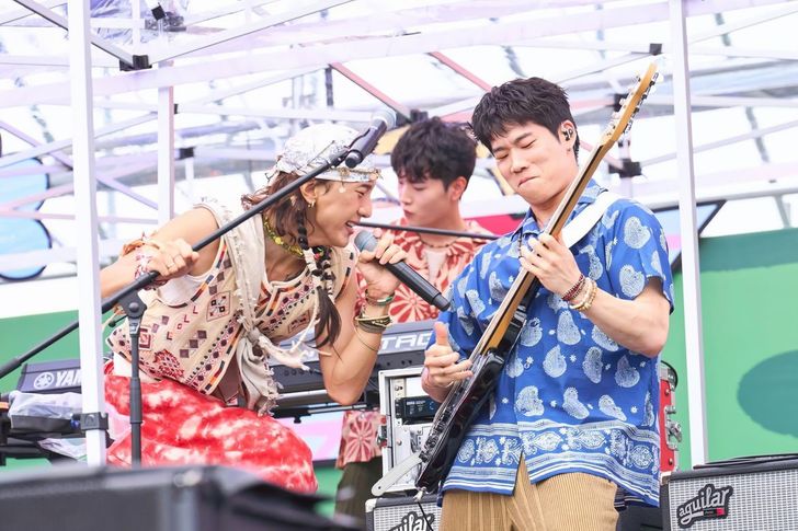 sEODo Band performs during the 2026 Korea Memorial Festa at Nanji Hangang Park in Seoul's Mapo District, June 7. Courtesy of sEODo BAND