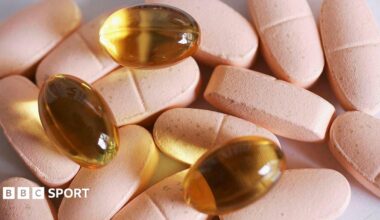 A selection of vitamin tablets
