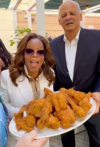 Oprah Winfrey and Stedman GrahamCredit: oprah/Instagram