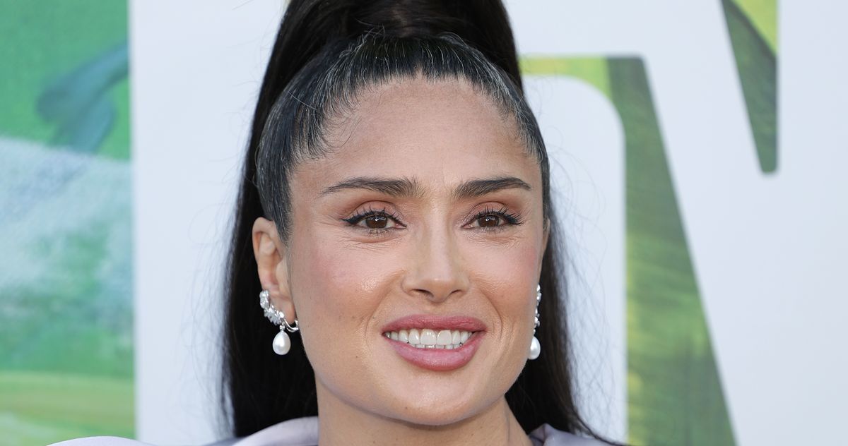 Salma Hayek Is a Grandma