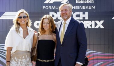 Princess Alexia Joins King Willem-Alexander and Queen Máxima at Formula 1 Race