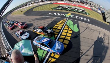 NASCAR reveals green-flag times for Iowa in August 2026