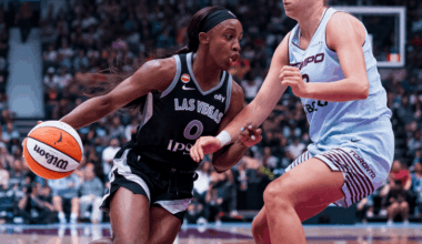 Las Vegas Aces Jackie Young WNBA