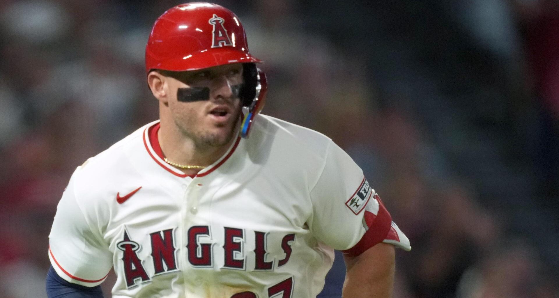 Mike Trout leads offense and George Klassen earns 1st MLB win as Angels top Rangers 5-2