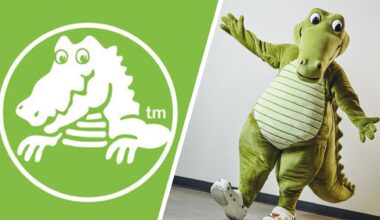 Crocs logo and. new mascot