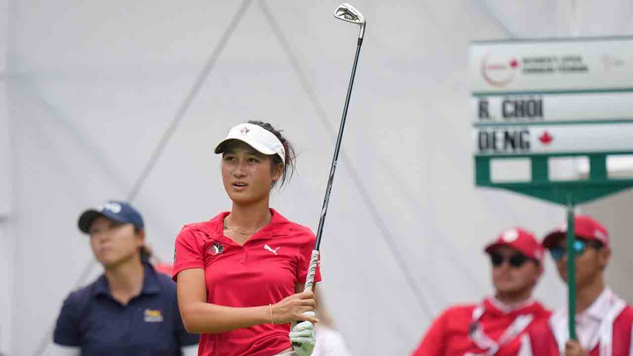 Canada's Aphrodite Deng jumps up leaderboard at CPKC Women's Open