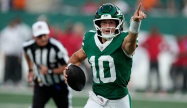 Cade Klubnik cool, calm and collected in NFL debut, highlighting Jets’ preseason opener
