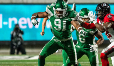 Riders sign American defensive lineman Aaron Patrick