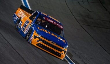 #18: Tyler Ankrum, McAnally Hilgemann Racing, LiUNA! Chevrolet Silverado