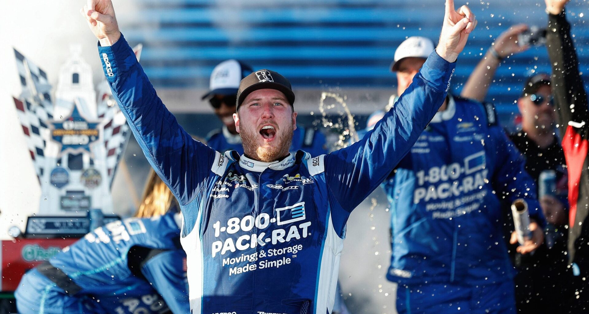 Austin Hill has signed a deal for the 2027 NASCAR season