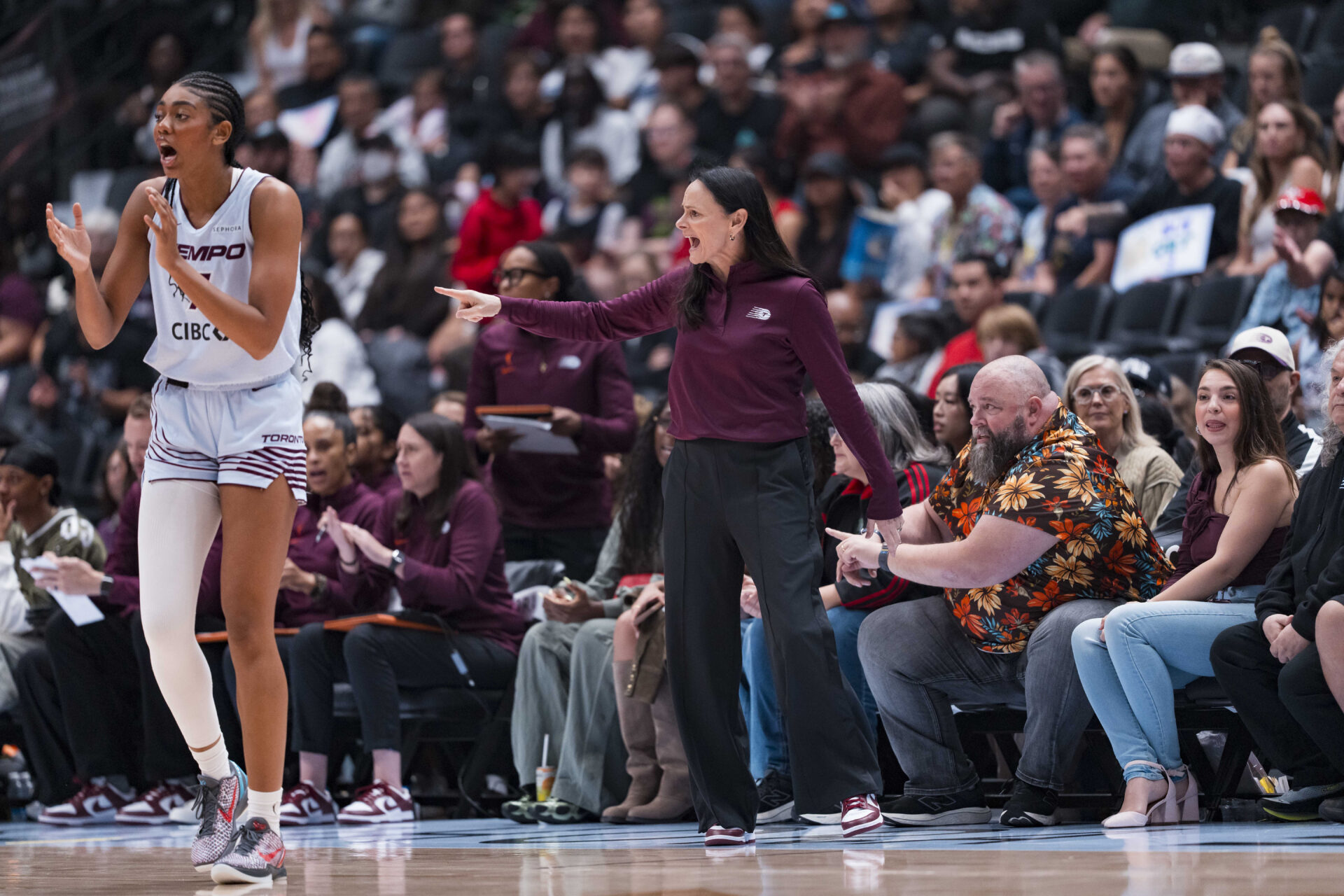 WNBA: Las Vegas Aces at Toronto Tempo
