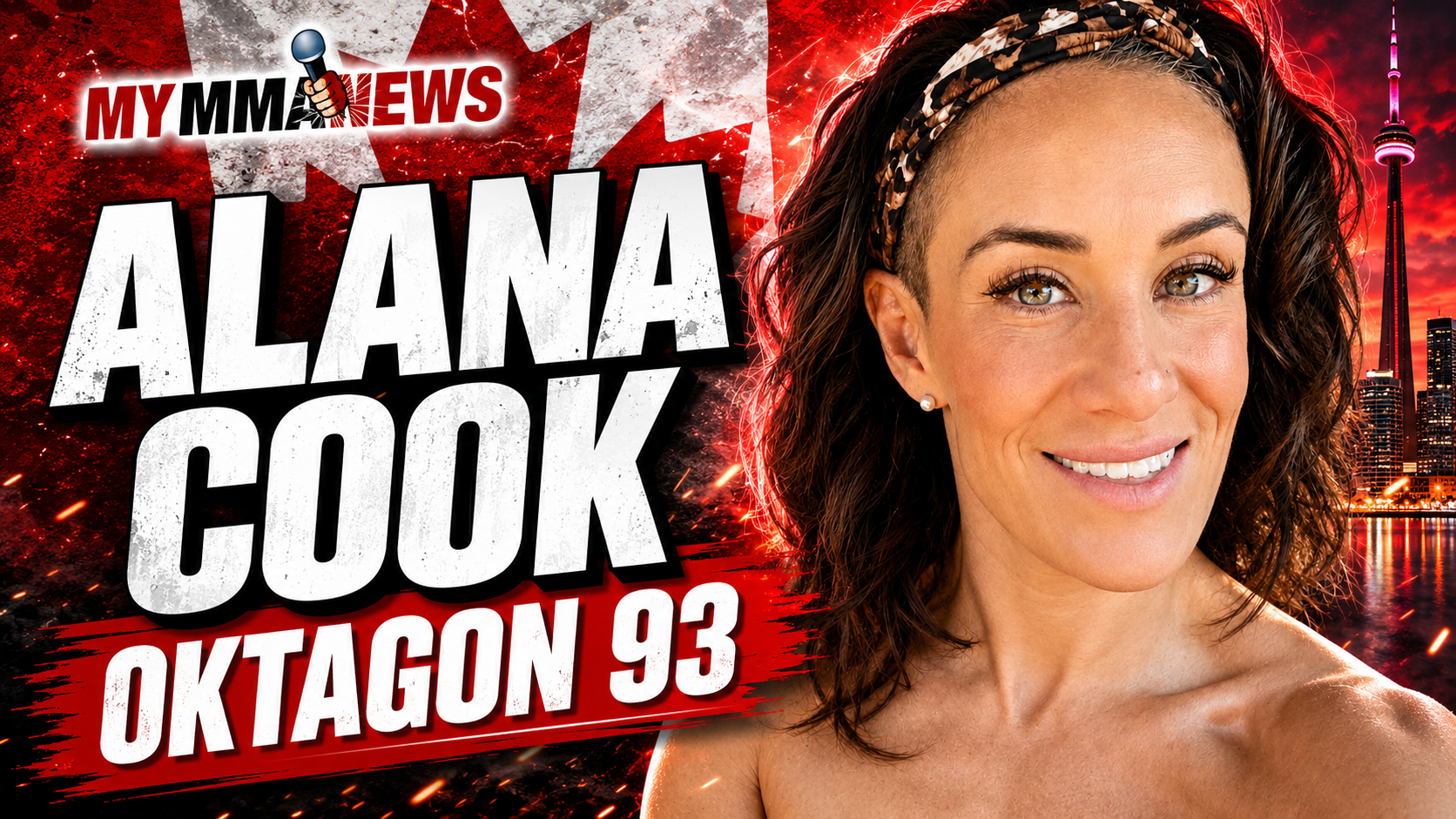 Alana Cook says its “very exciting” being the first Canadian woman to fight for OKTAGON