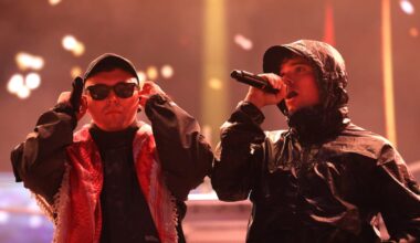 Kneecap at All Together Now: Exceptional performance marks a departure for Belfast rappers – The Irish Times